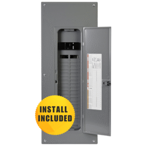 Electrical panel with installation included