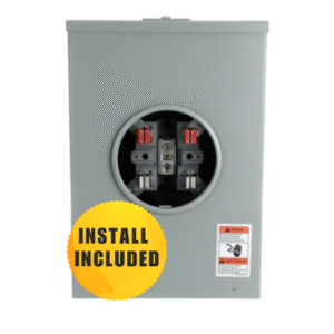 ABB / Isolated Neutral Metre Base + Install / BS2-INTCV