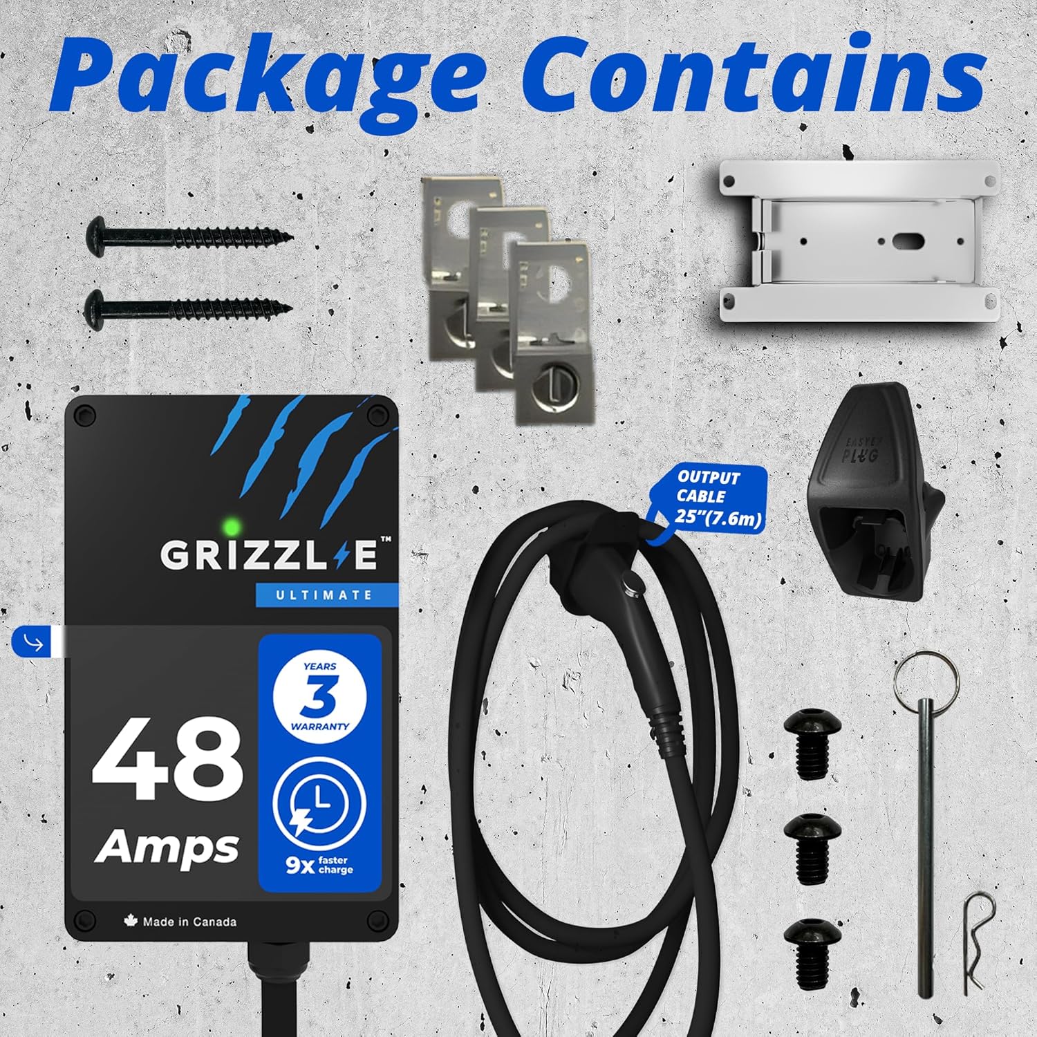 Level 2 EV Charger + Install | Grizzl-E Ultimate 48A | Wi-Fi & Canadian Made | Power Blitz Electrical - Image 3