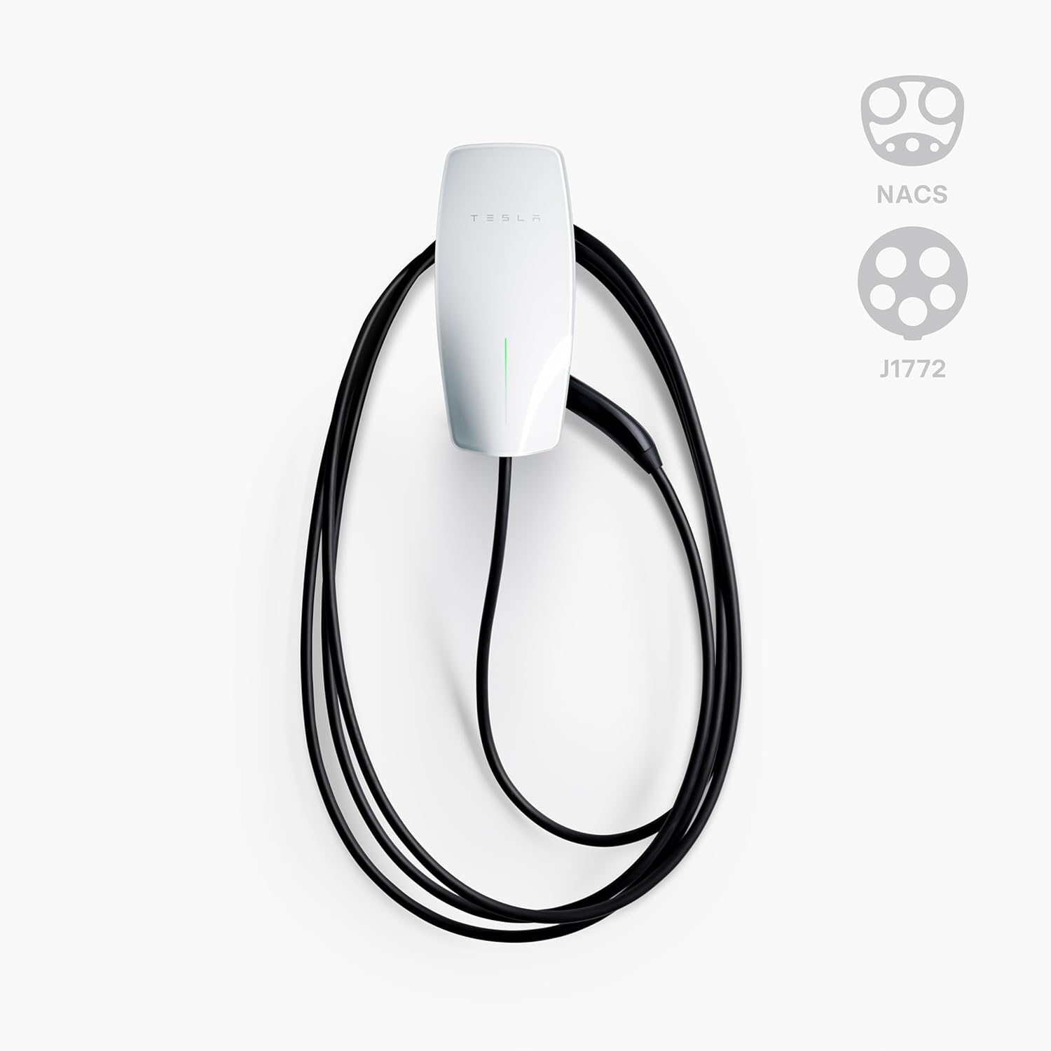 Level 2 EV Charger + Install | Tesla Universal Wall Connector 48A | NACS + J1772 | Power Blitz Electrical - Image 2